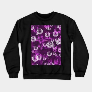 Purple 390 by Kristalin Davis Crewneck Sweatshirt